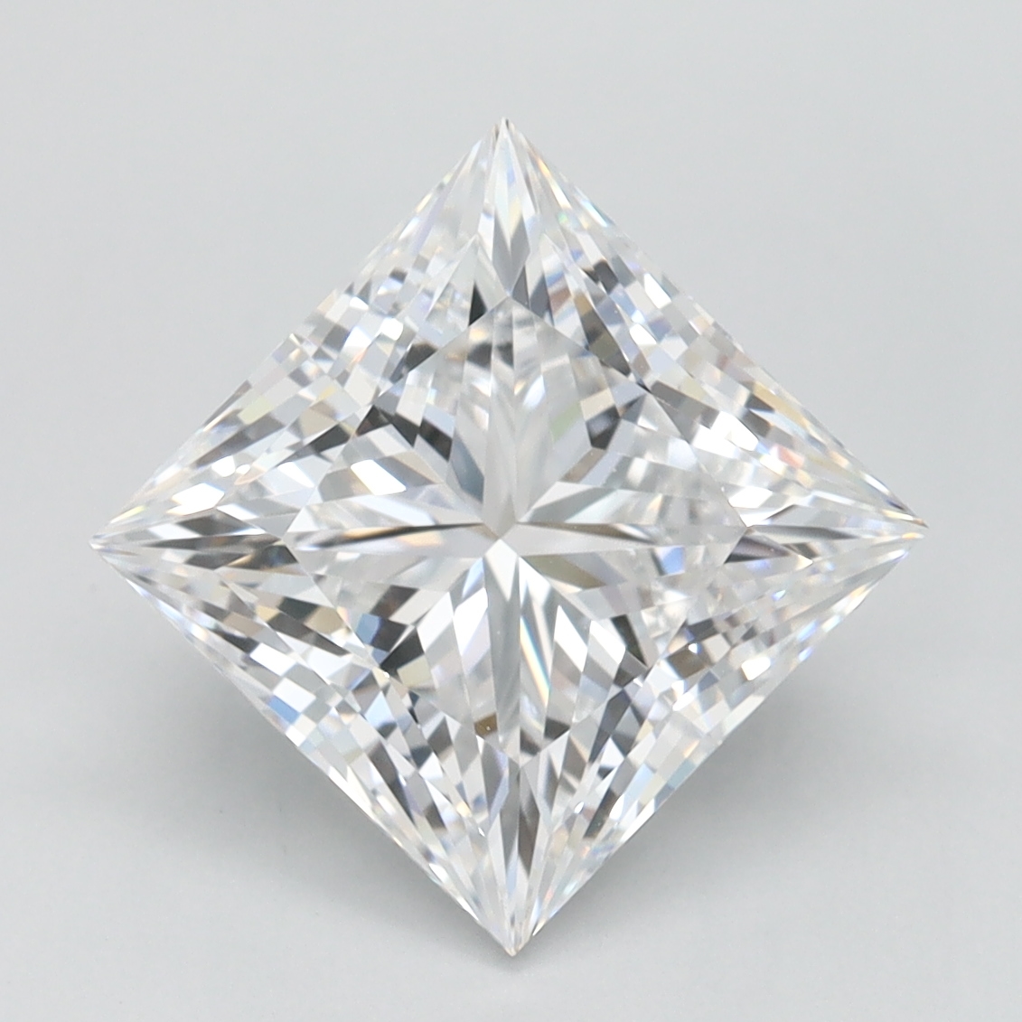 3.08 ct. princess Lab Grown Diamond front image
